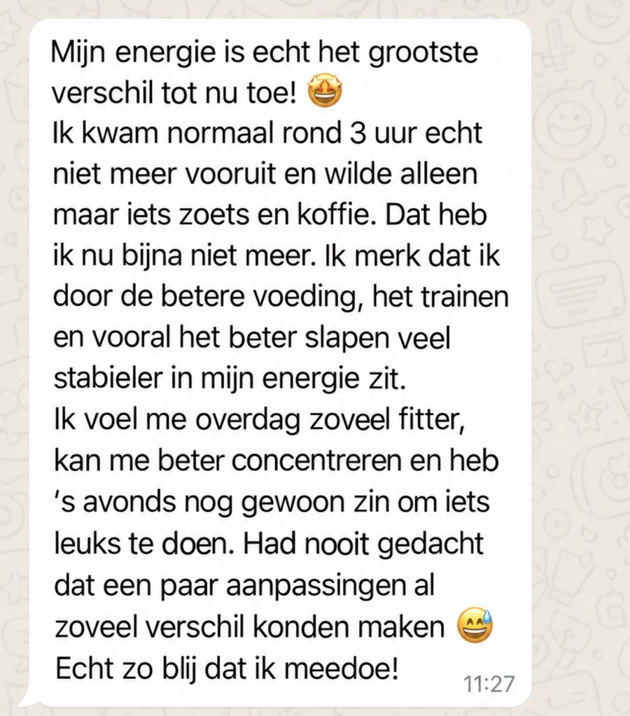 Bericht van een deelnemer: haar energie is het grootste verschil